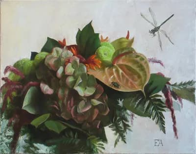 Зеленый букет